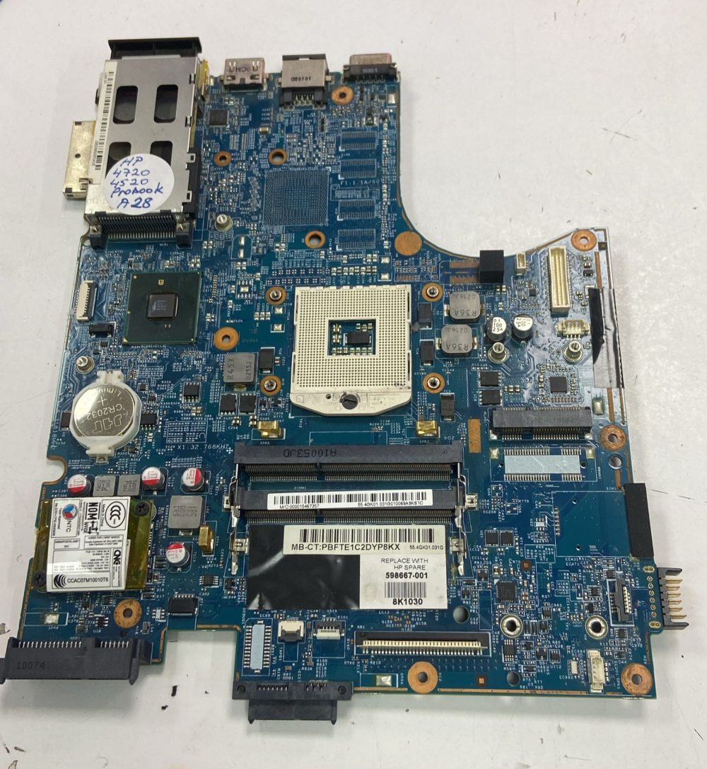 HP Probook 4520 / 4720 Anakart 48.4GK06.011 - Görsel 2