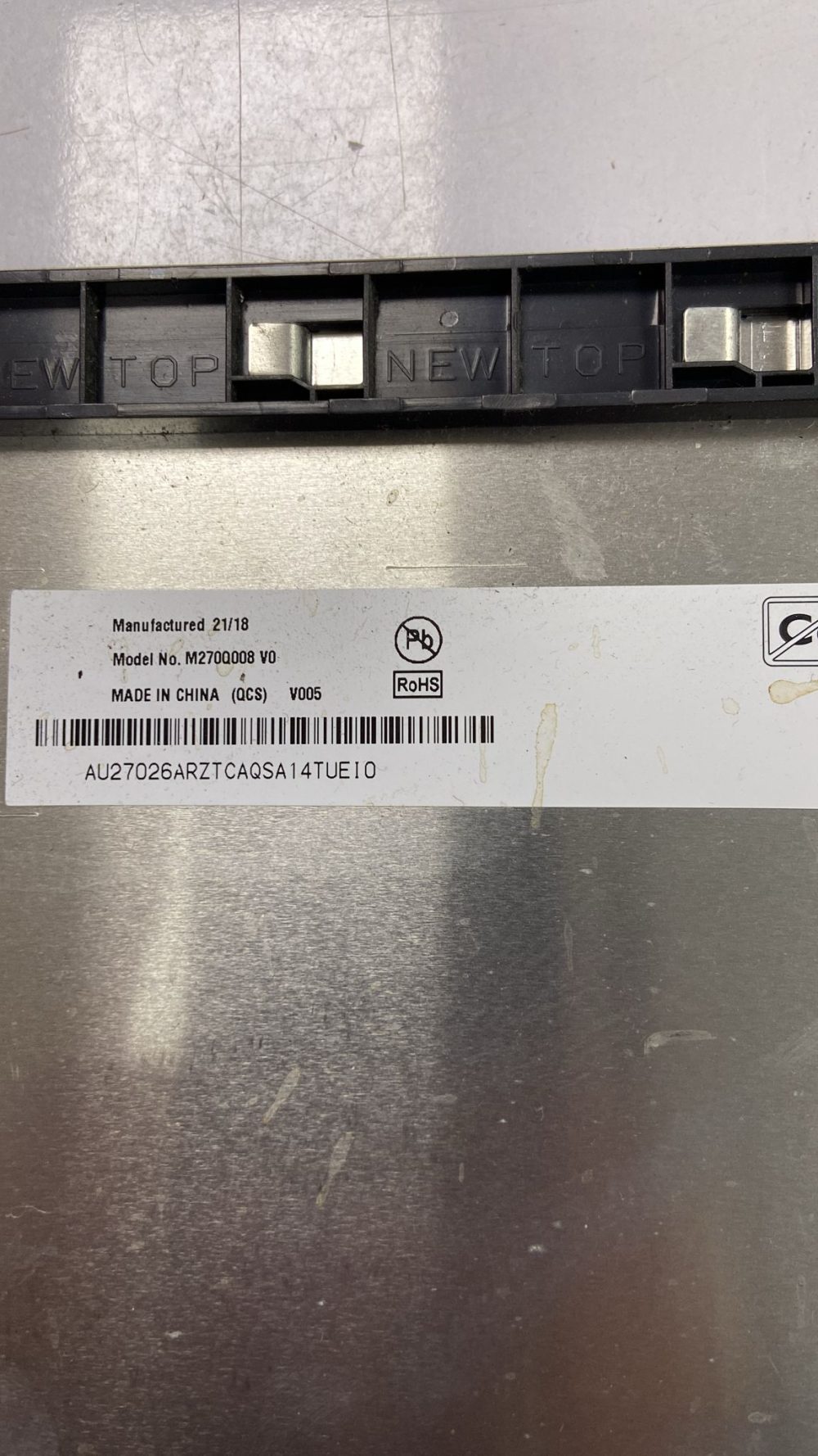 27 inç Orijinal LCD ekran M270Q008 V005 ASUS VG27AQ - Görsel 4