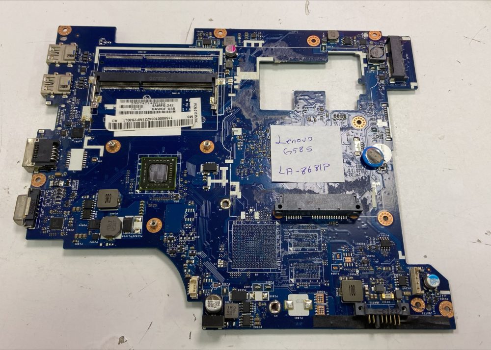 Lenovo İdeapad G585 Anakart LA-8681P Testli Sorunsuz