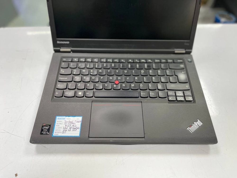 Lenovo Thinkpad T440P Intel İ5-4300M 8GB RAM 256GB SSD Notebook (2.EL YENİLENMİŞ) - Görsel 5