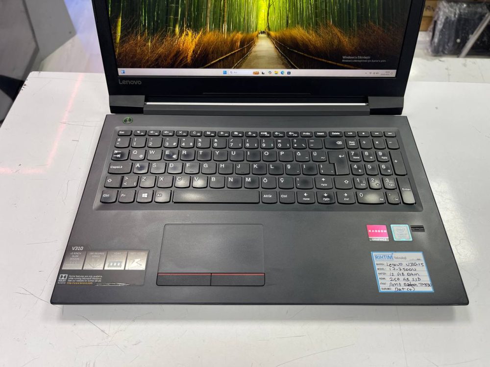 LENOVO NB V310-15IKB 80T300JHTX i7-7500U 8GB 256 GB  15.6 R5 M430 2G VGA (2.EL YENİLENMİŞ) - Görsel 3