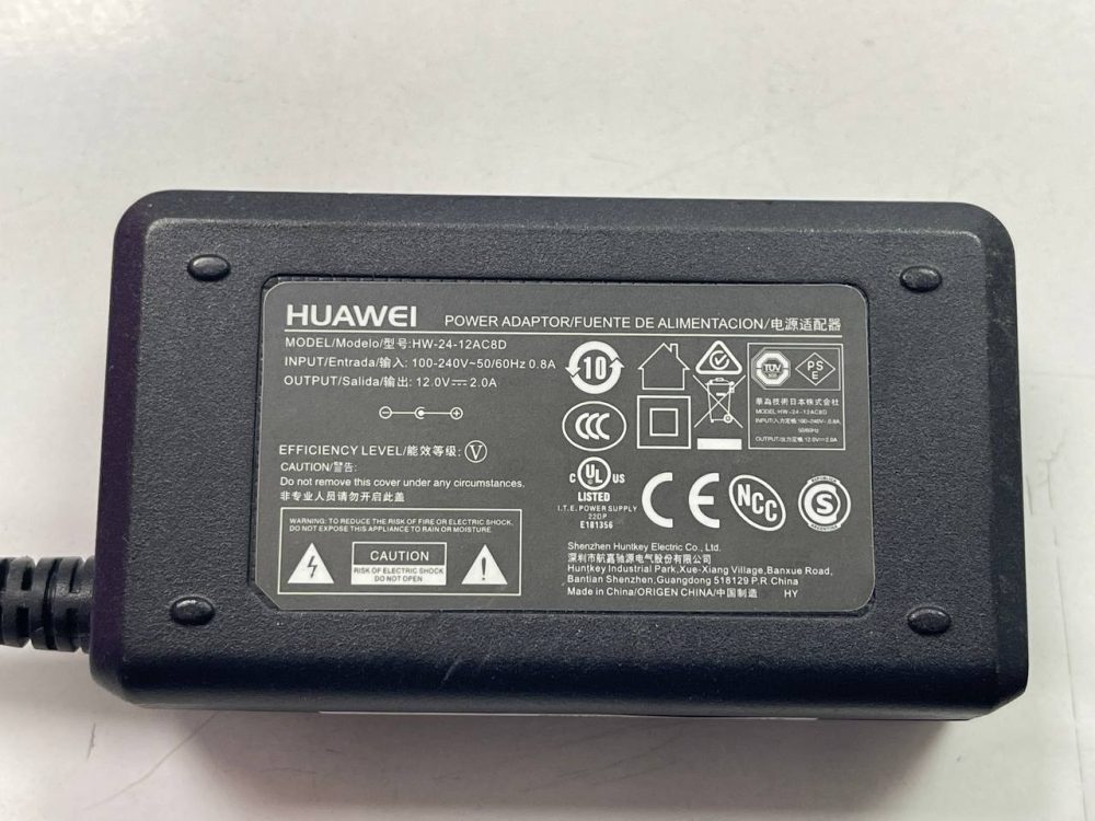 Orijinal HW-24-12AC8D 12V 2A 24W AC güç adaptörü şarj için HUAWEI güç kaynağı 5.5*2.1mm - Görsel 2