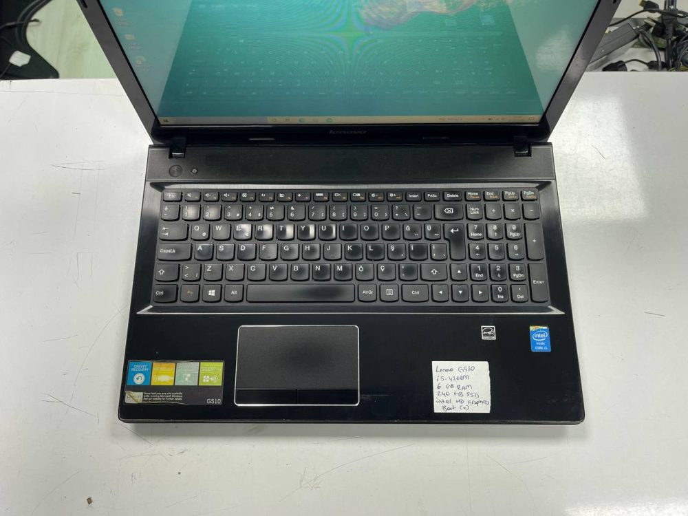 LENOVO G510 Core İ5 4200M 2.5GHZ-6GB-240 GB HDD-15.6'' W10 NOTEBOOK - Görsel 5