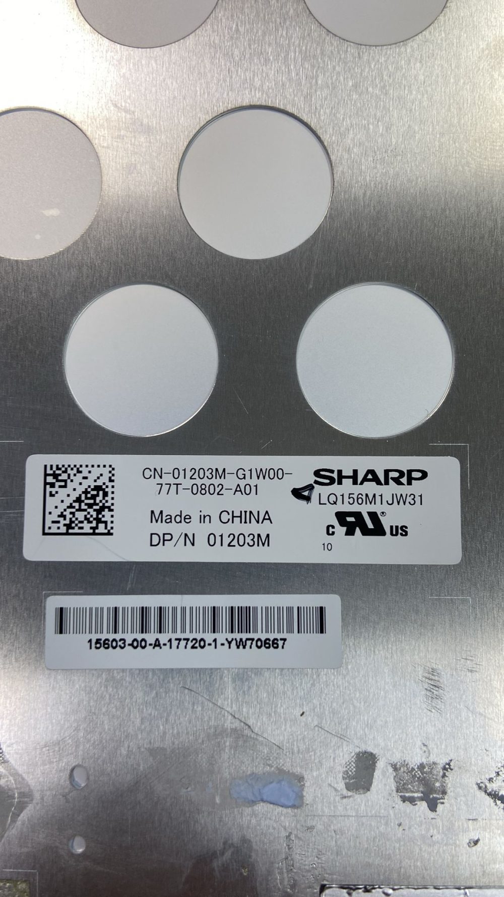 LQ156M1JW31 30 Pin Notebook Slim Led Ekran - Görsel 3